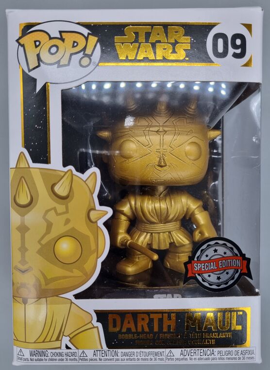 #09 Darth Maul (Gold) - Star Wars