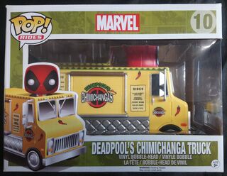 #10 Deadpool's Chimichanga Truck - Rides - Marvel BOX DAMAGE