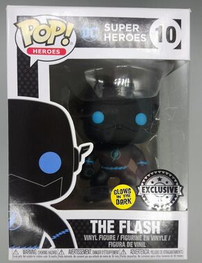 #10 The Flash (Silhouette) - Glow - DC Super Heroes