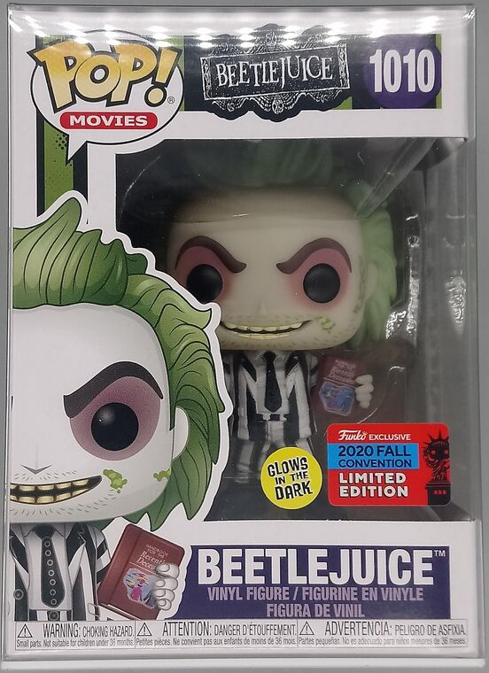 #1010 Beetlejuice (w/ Handbook) Glow - Con 2020
