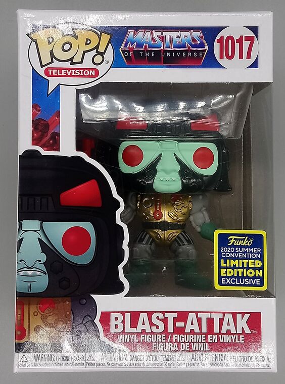 #1017 Blast-Attak - Masters of The Universe - 2020 Con Exc