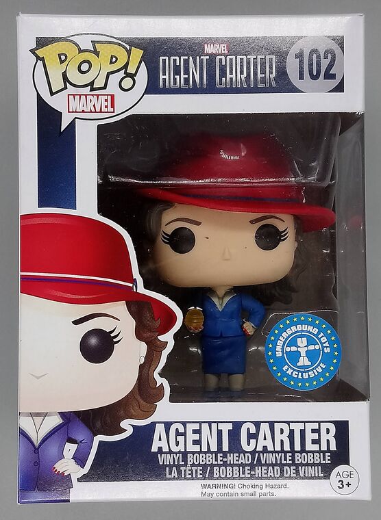 #102 Agent Carter (w/ Nitramene Bomb) - Marvel Agent Carter
