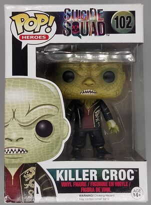 #102 Killer Croc - DC Suicide Squad - BOX DAMAGE