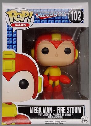 #102 Mega Man (Fire Storm) - Mega Man