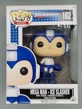 #102 Mega Man (Ice Slasher) - Mega Man - BOX DAMAGE