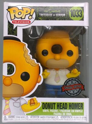 #1033 Donut Head Homer -The Simpsons Treehouse of Horror