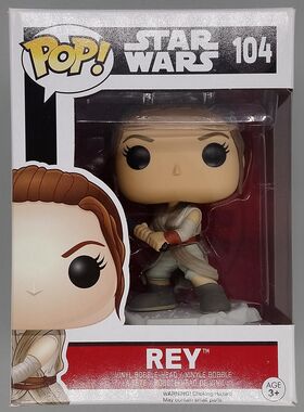 #104 Rey (w/ Lightsaber) Star Wars The Force Awakens