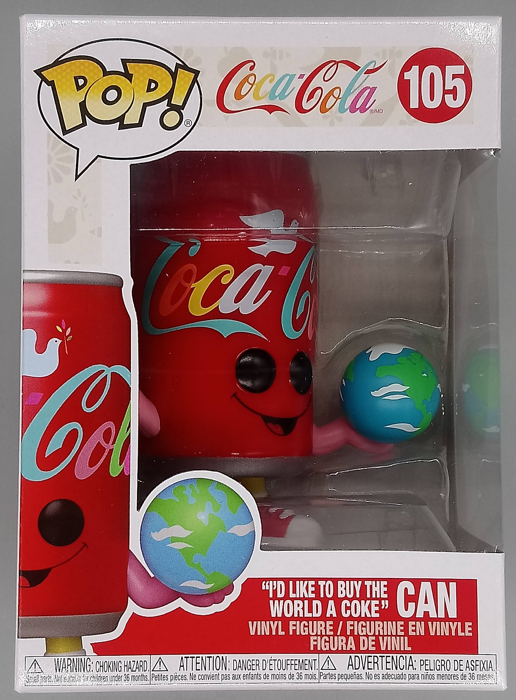 Coca-Cola Buy the World A Coke Can Hilltop Ad Vinyl POP! Figure #105 FUNKO  NIB