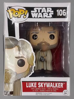 #106 Luke Skywalker Star Wars Force Awakens BOX DAMAGE