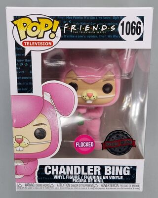 #1066 Chandler Bing (Bunny) - Flocked - Friends