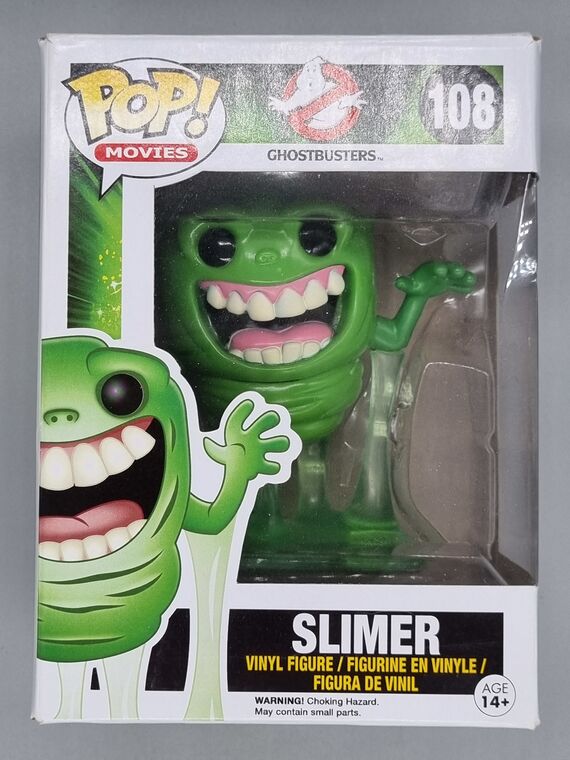 #108 Slimer - Ghostbusters - BOX DAMAGE