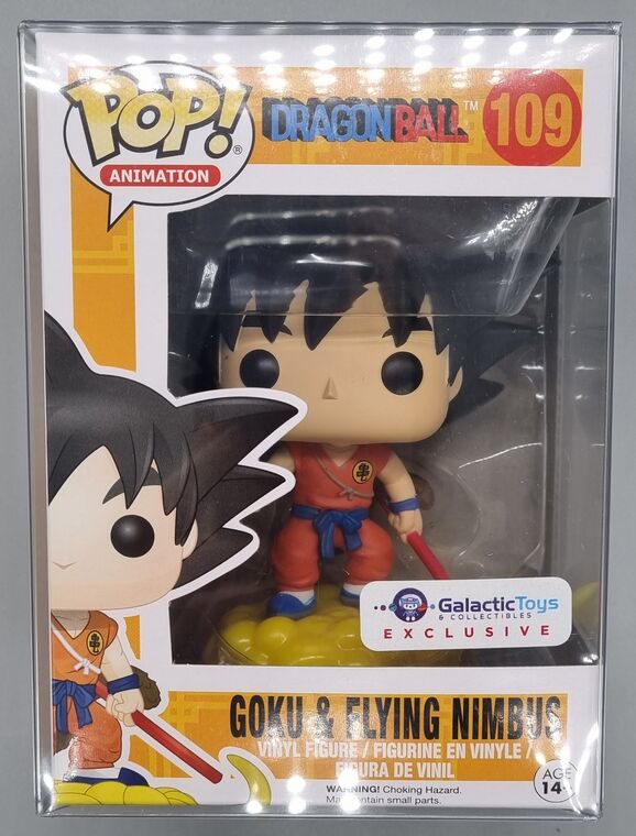 #109 Goku & Flying Nimbus (Orange) - Dragonball