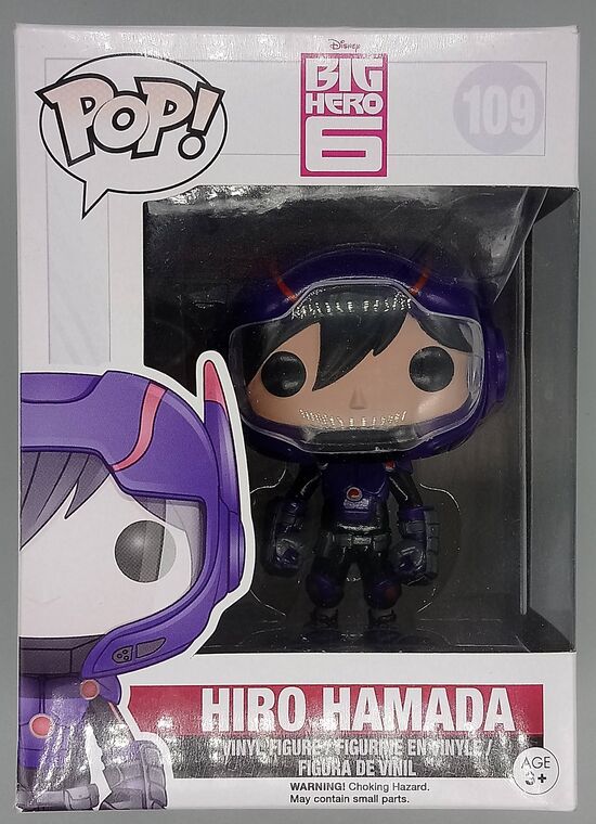 #109 Hiro Hamada - Disney Big Hero 6 - BOX DAMAGE