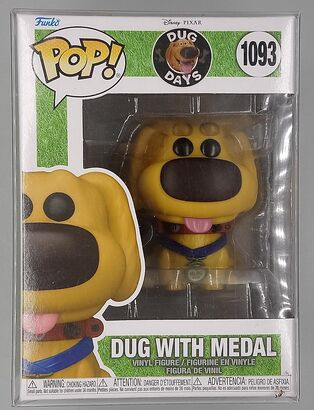 #1093 Dug with Medal - Disney Dug Days