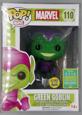 #110 Green Goblin (w/ Glider) Glitter Glow - Marvel 2016 Con