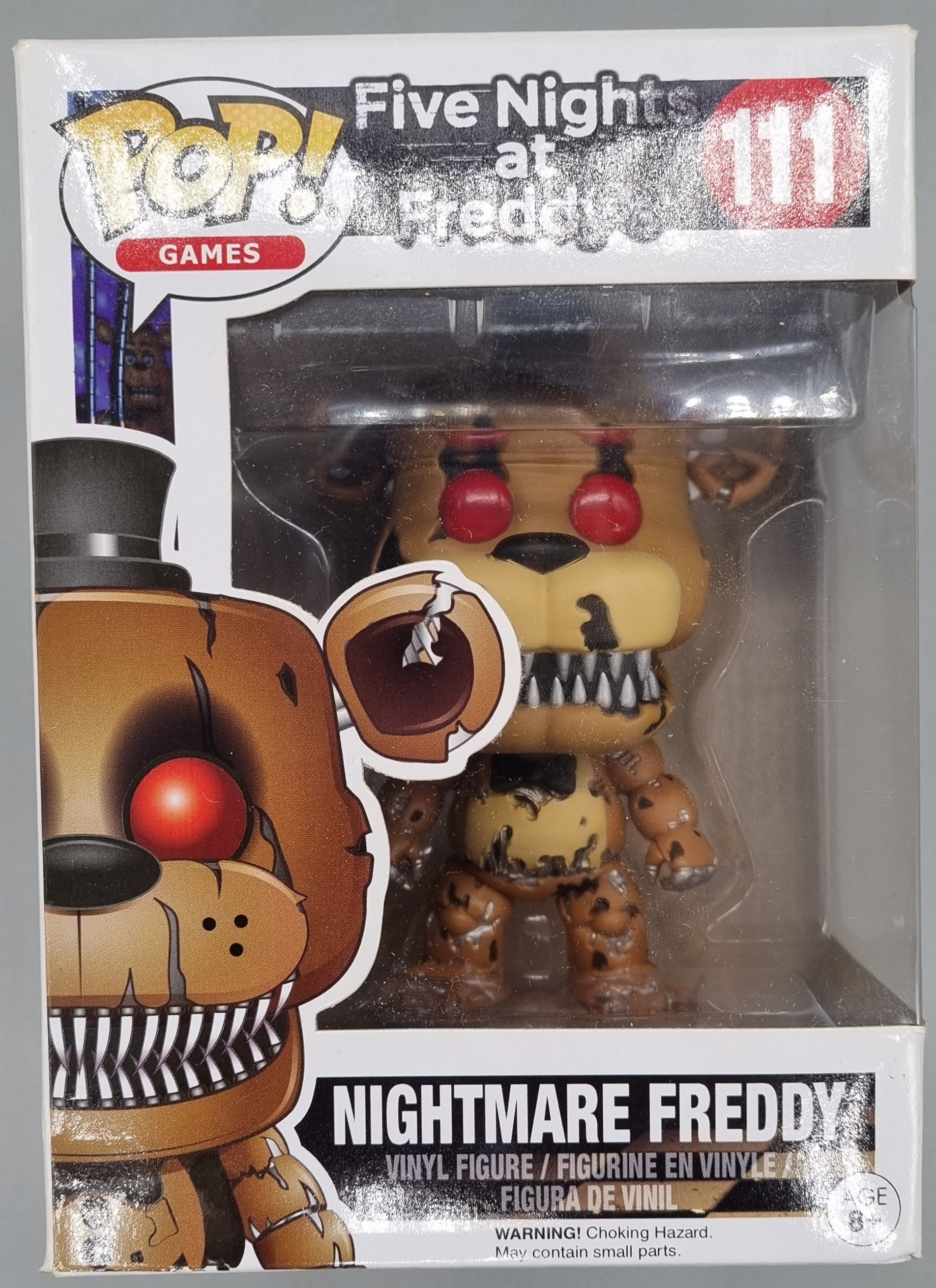 Funko Pop Nightmare Freddy 111 Five Nights At Freddy's FNAF