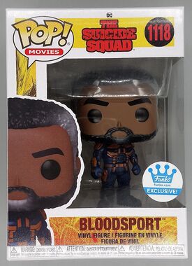 #1118 Bloodsport (Unmasked) - The Suicide Squad - Funko Exc