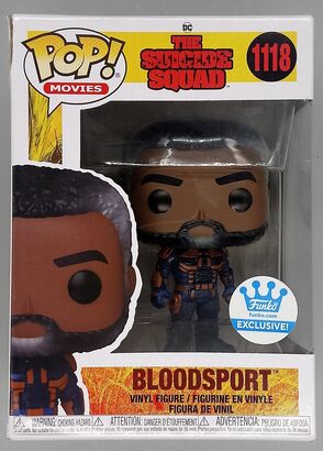 #1118 Bloodsport (Unmasked)  The Suicide Squad  Funko DAMAGE