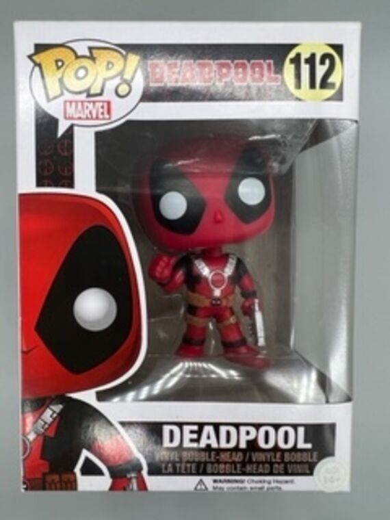 #112 Deadpool (Thumb Up) - Marvel - BOX DAMAGE