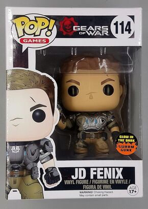 #114 JD Fenix (Swarm Gunk) - Glow - Gears of War