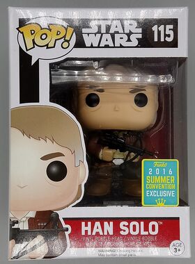#115 Han Solo (w/ Bowcaster) - Star Wars - 2016 Con