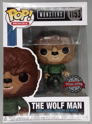 #1153 The Wolf Man (in Trap) - Universal Monsters
