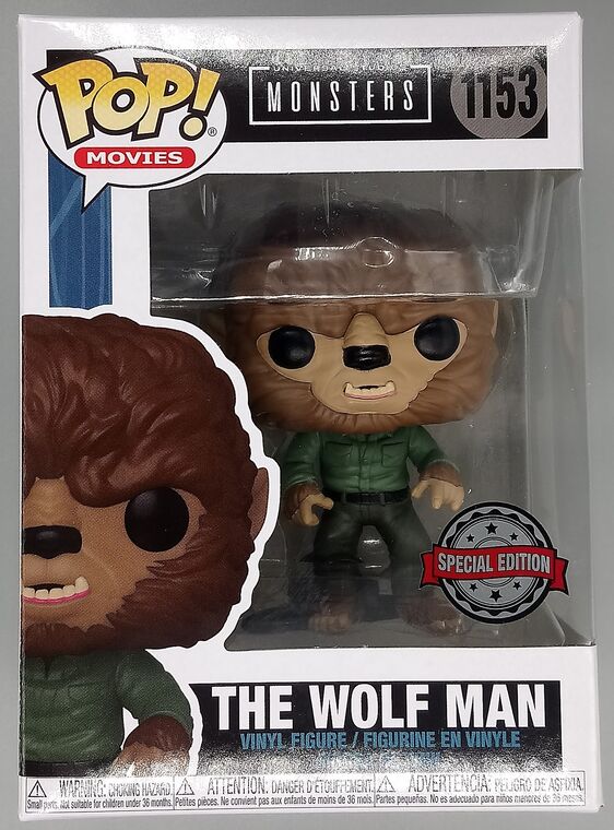 #1153 The Wolf Man (in Trap) - Universal Monsters