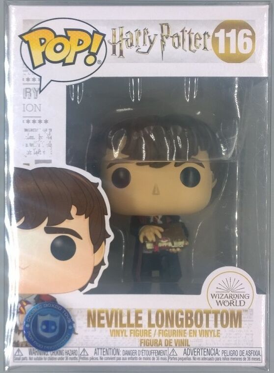 #116 Neville Longbottom (w/ Monster Book) - Harry Potter