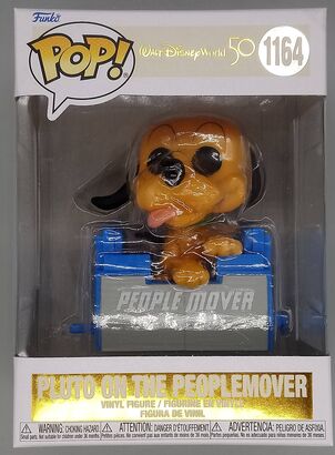 #1164 Pluto (on the PeopleMover) Disney Walt Disney World 50