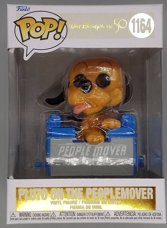 #1164 Pluto (on the PeopleMover) Disney Walt Disney World 50