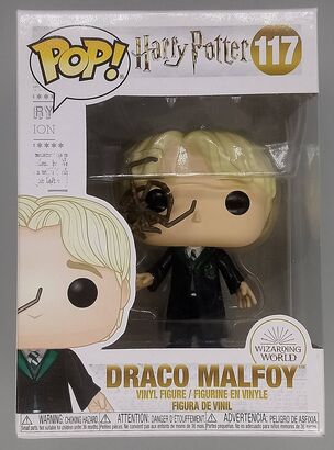 #117 Draco Malfoy (w/ Whip Spider) - Harry Potter BOX DAMAGE