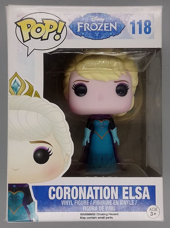 #118 Coronation Elsa - Disney Frozen - BOX DAMAGE