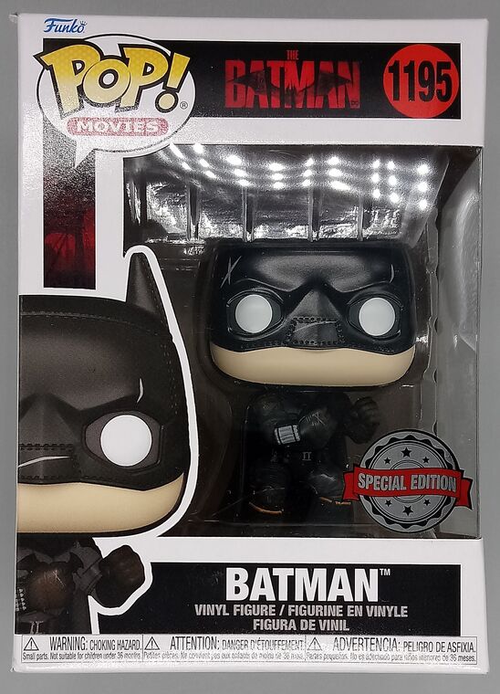 #1195 Batman (BattleScarred) DC The Batman - BOX DAMAGE