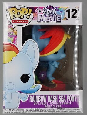 #12 Rainbow Dash Sea Pony - My Little Pony