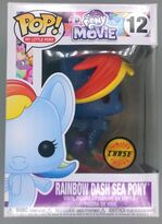 #12 Rainbow Dash Sea Pony (Clear) Chase Ed My Little Pony