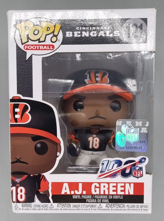 #121 A.J. Green - NFL: Bengals Home Jersey