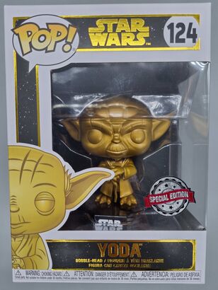 #124 Yoda (Dagobah, Gold) Star Wars - Special Edition