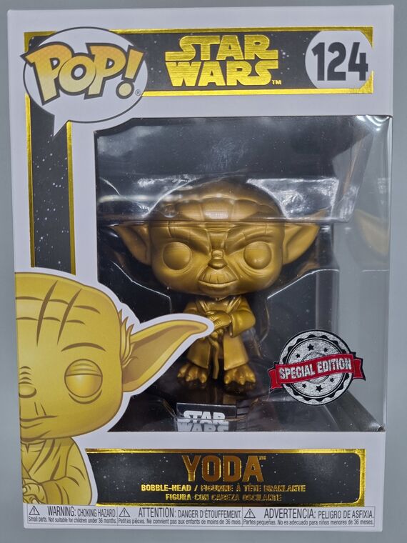 #124 Yoda (Dagobah, Gold) Star Wars - Special Edition