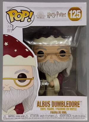#125 Albus Dumbledore (Holiday) - Harry Potter - BOX DAMAGE