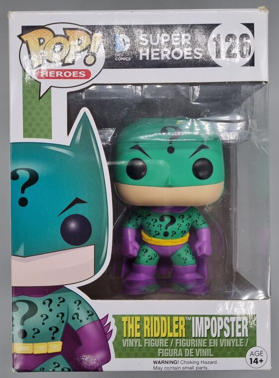 #126 The Riddler Impopster - DC Super Heroes