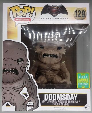 #129 Doomsday - 6 Inch - Batman VS Superman - BOX DAMAGE