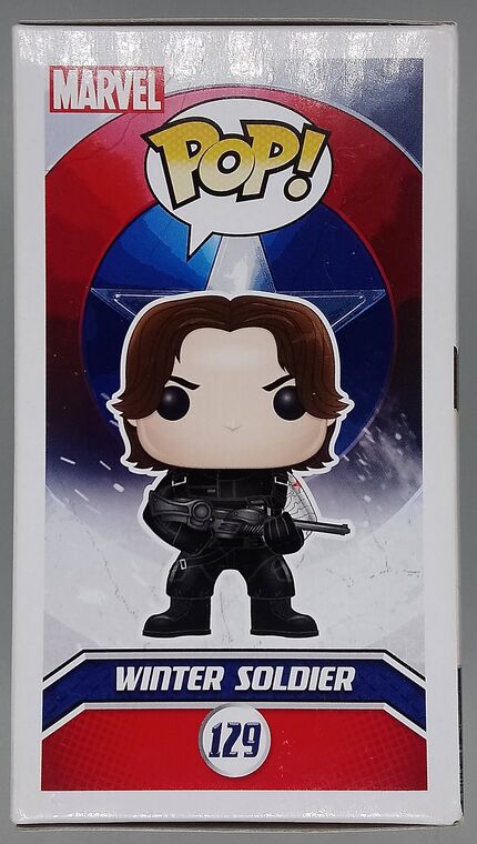 129 Winter Soldier - Marvel Captain America Civil War – Funko Pops
