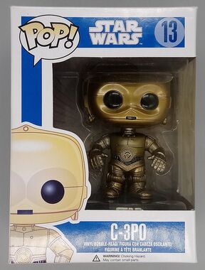 #13 C-3PO - Star Wars - BOX DAMAGE