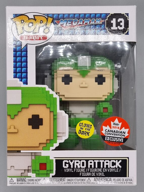 #13 Gyro Attack - Glow - 8-Bit - Megaman 2018 Canada Con