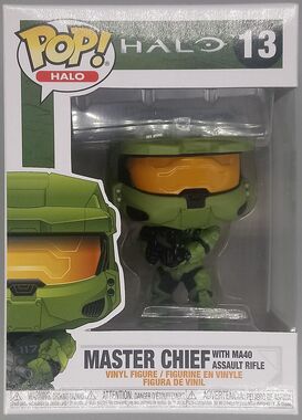 #13 Master Chief (with MA40 Assault Rifle) - Halo