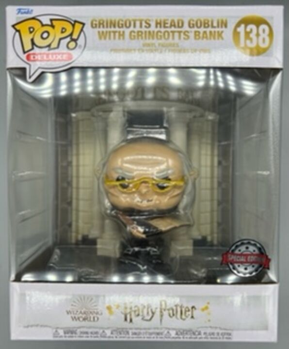 #138 Gringotts Head Goblin (Gringotts) Deluxe - Harry Potter