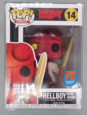 #14 Hellboy (with Sword) - Pop Comics - Hellboy Exclusive