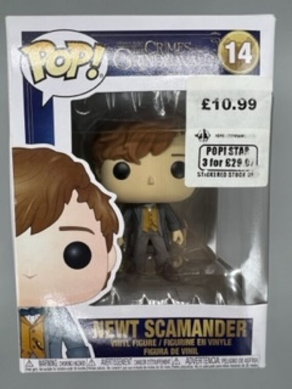 #14 Newt Scamander - Fantastic Beasts - BOX DAMAGE