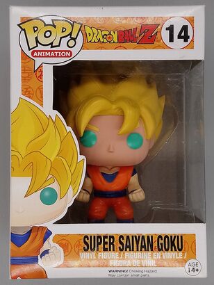 #14 Super Saiyan Goku - Dragon Ball Z - BOX DAMAGE