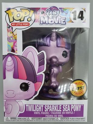 #14 Twilight Sparkle Sea Pony Metallic Chase My Little Pony